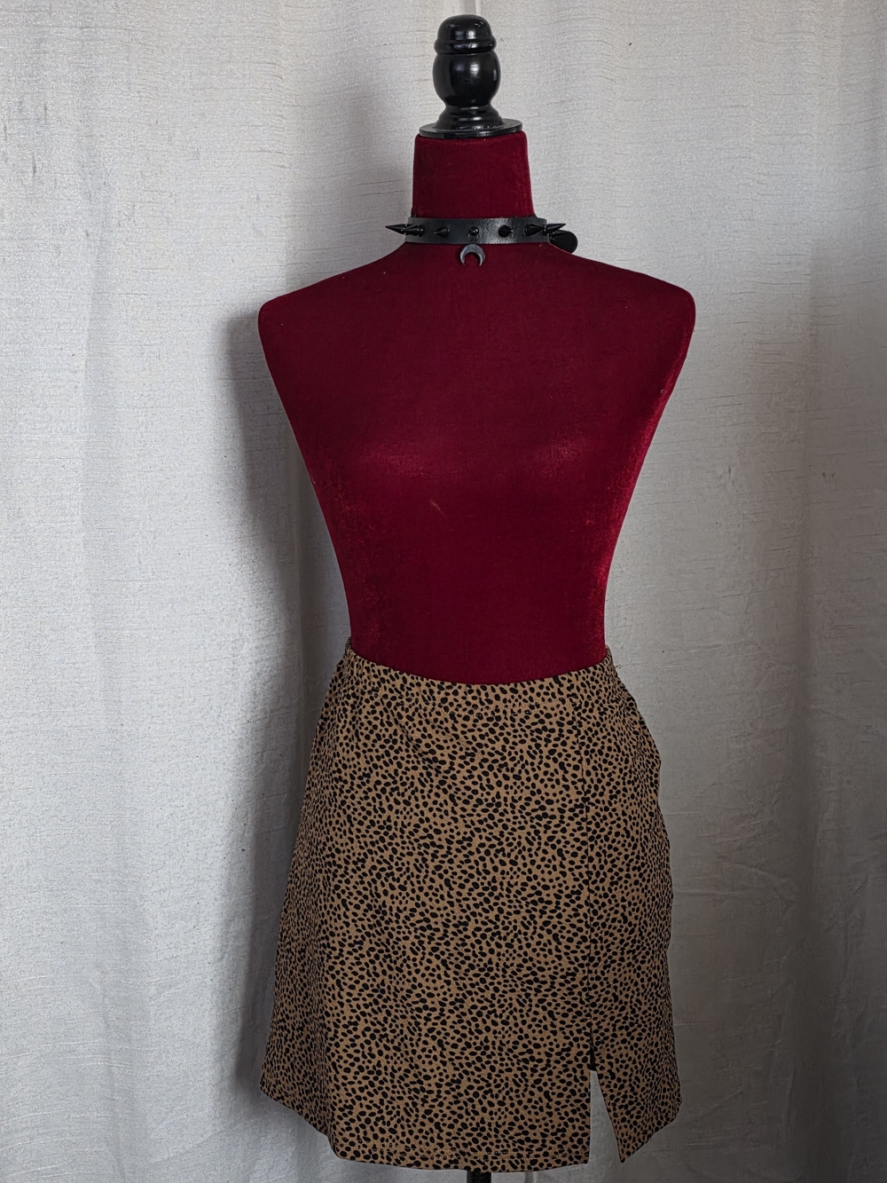 Animal Print Skirt